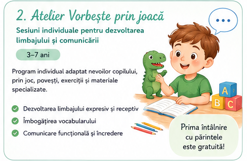 vorbeste prin joaca
