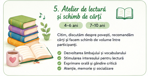 lectura si schimb de carti